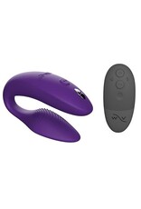 We-Vibe We-Vibe Sync Rechargeable Silicone Couples Vibrator with Remote Control - Purple