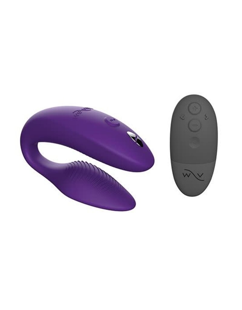 We-Vibe We-Vibe Sync Rechargeable Silicone Couples Vibrator with Remote Control - Purple