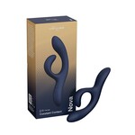We-Vibe We-Vibe Nova 2 Midnight Blue Rechargeable Silicone Rabbit Vibrator - Blue