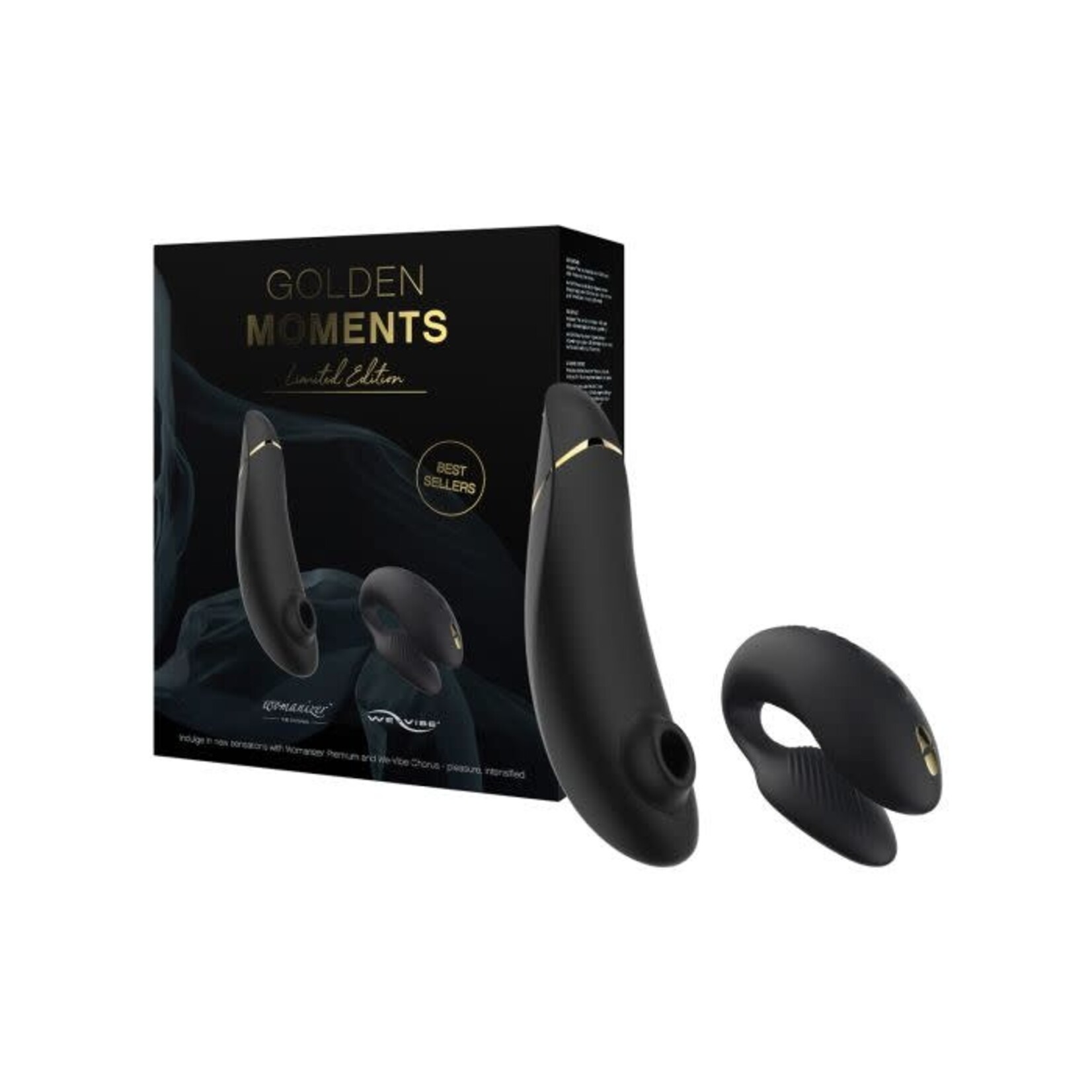 We-Vibe We-Vibe Golden Moments Collection (Set of 2) - Black/Gold