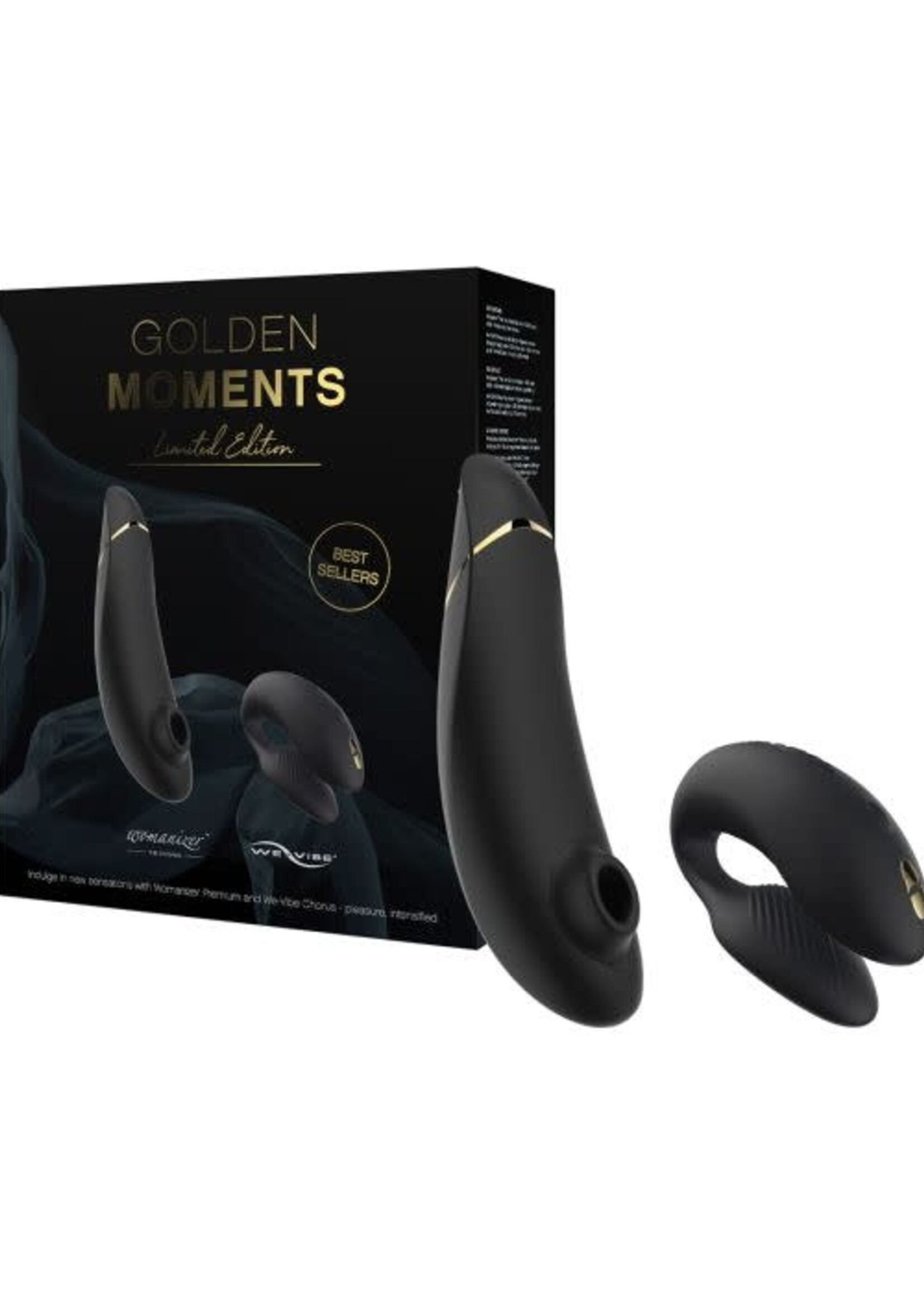 We-Vibe We-Vibe Golden Moments Collection (Set of 2) - Black/Gold