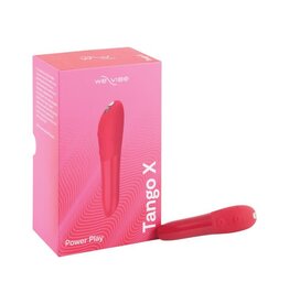 We-Vibe We-Vibe Tango X Rechargeable Clitoral Mini Bullet Vibrator - Cherry Red