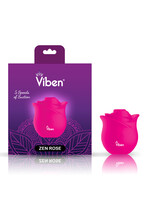 Viben Zen Rose - Handheld Rose Clitoral and Nipple Stimulator