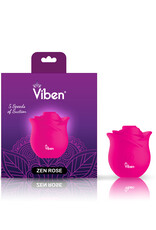 Viben Zen Rose - Handheld Rose Clitoral and Nipple Stimulator