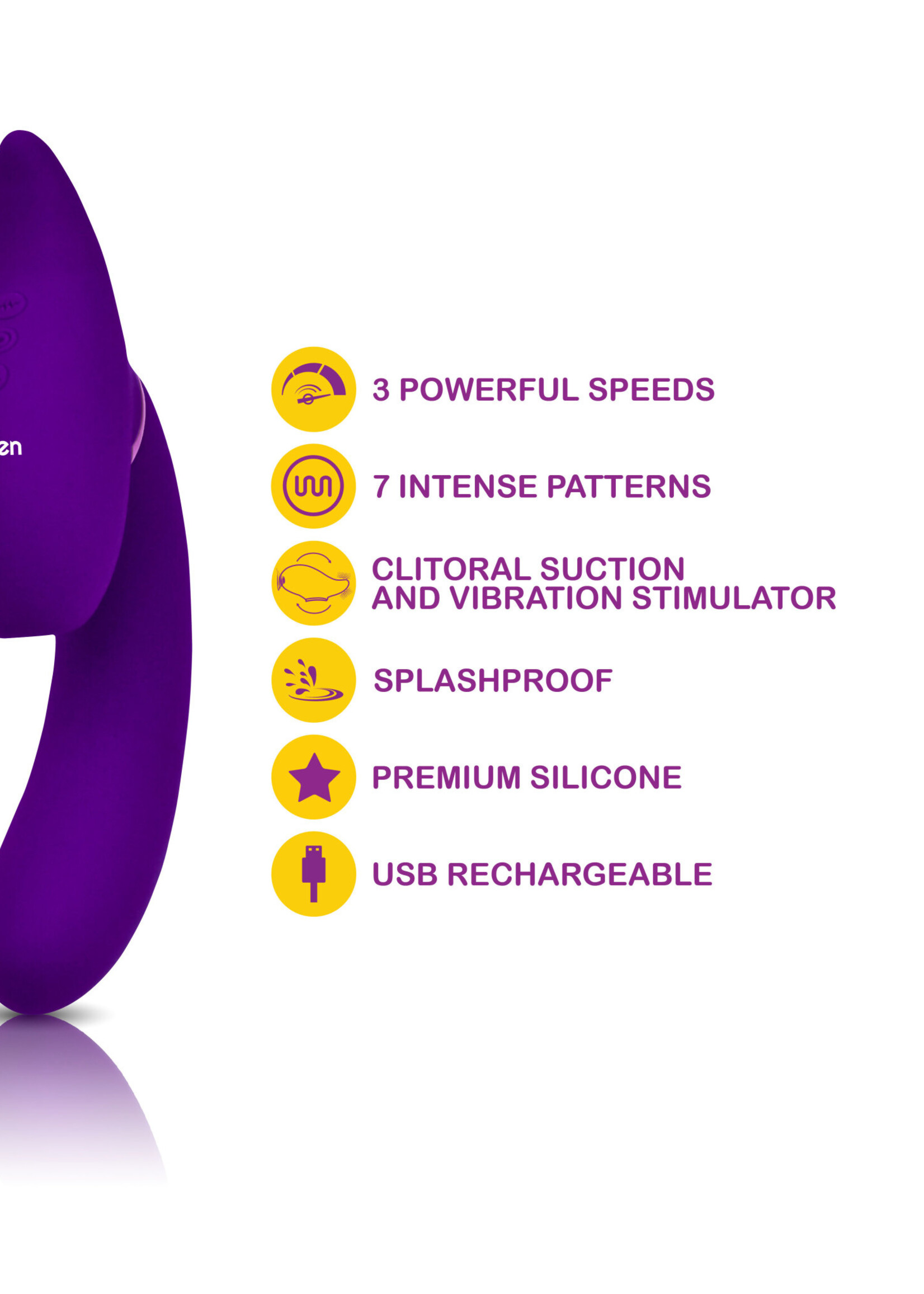 Viben Symphony - Violet - Insertable Triple Motor Vibe