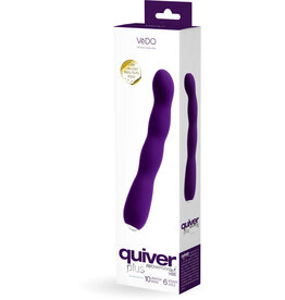 VeDO Quiver Plus Rechargeable Vibe - Purple