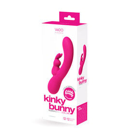 VeDO Kinky Bunny Plus Rechargeable Rabbit - Pink