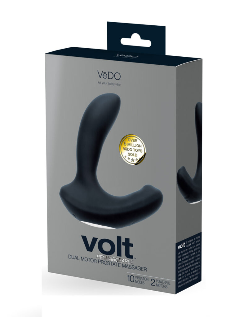 VeDO Volt Rechargeable Prostate Vibe - Black