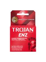 Trojan Condoms Trojan Enz Non-Lubricated Condoms - 3 Pack