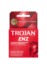 Trojan Condoms Trojan Enz Non-Lubricated Condoms - 3 Pack