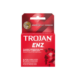 Trojan Condoms Trojan Enz Non-Lubricated Condoms - 3 Pack