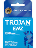 Trojan Condoms Trojan Condom Enz Lubricated 3 Pack