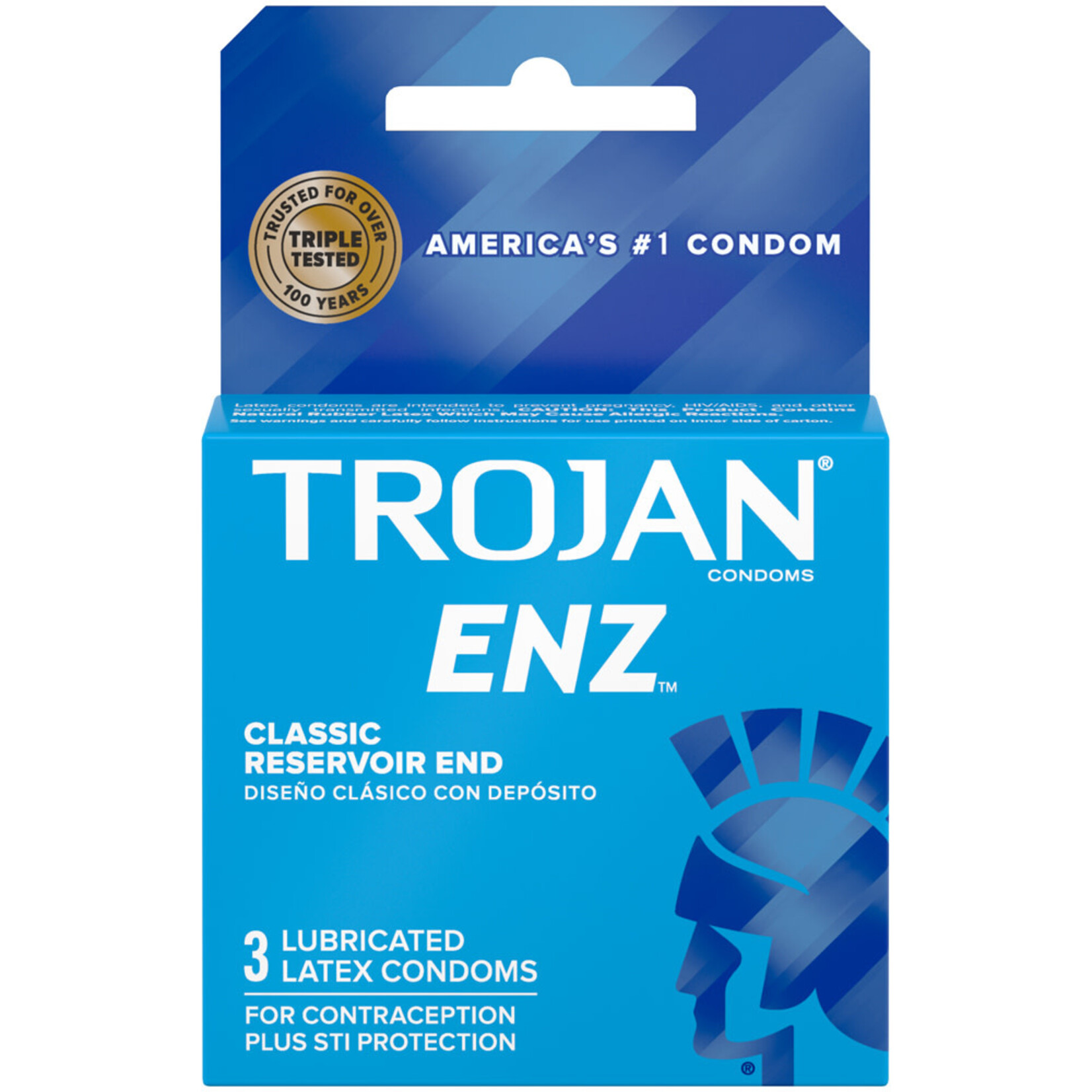 Trojan Condoms Trojan Condom Enz Lubricated 3 Pack