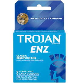 Trojan Condoms Trojan Condom Enz Lubricated 3 Pack