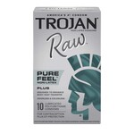 Trojan Condoms Trojan Raw  Non-Latex - 10 pack