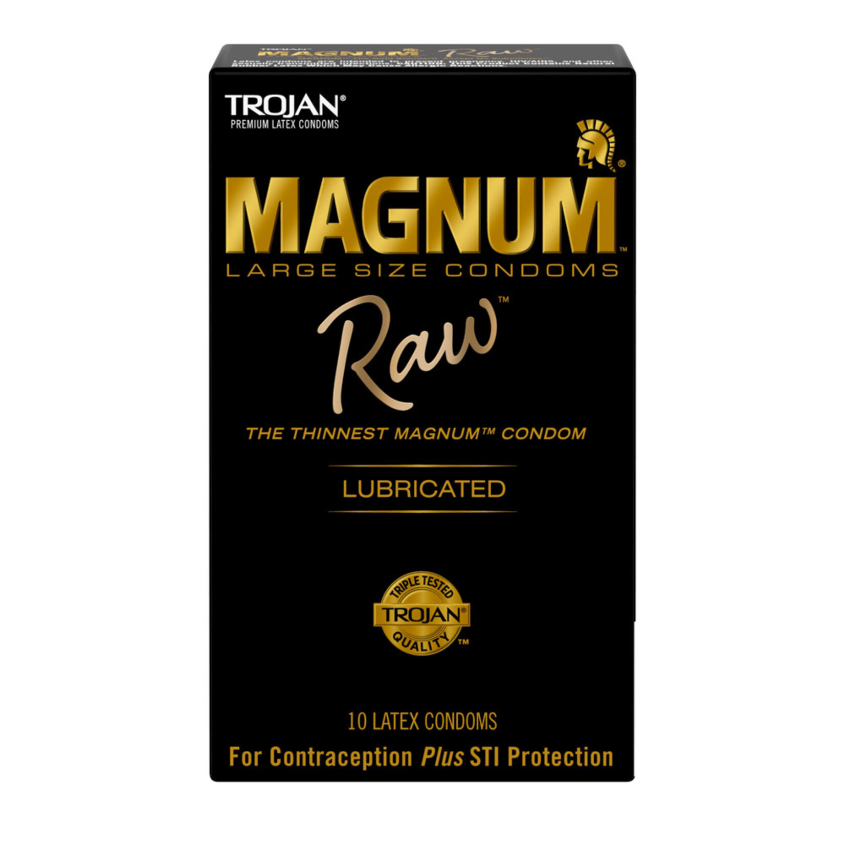 Trojan Condoms Trojan Magnum Raw - 10 pack