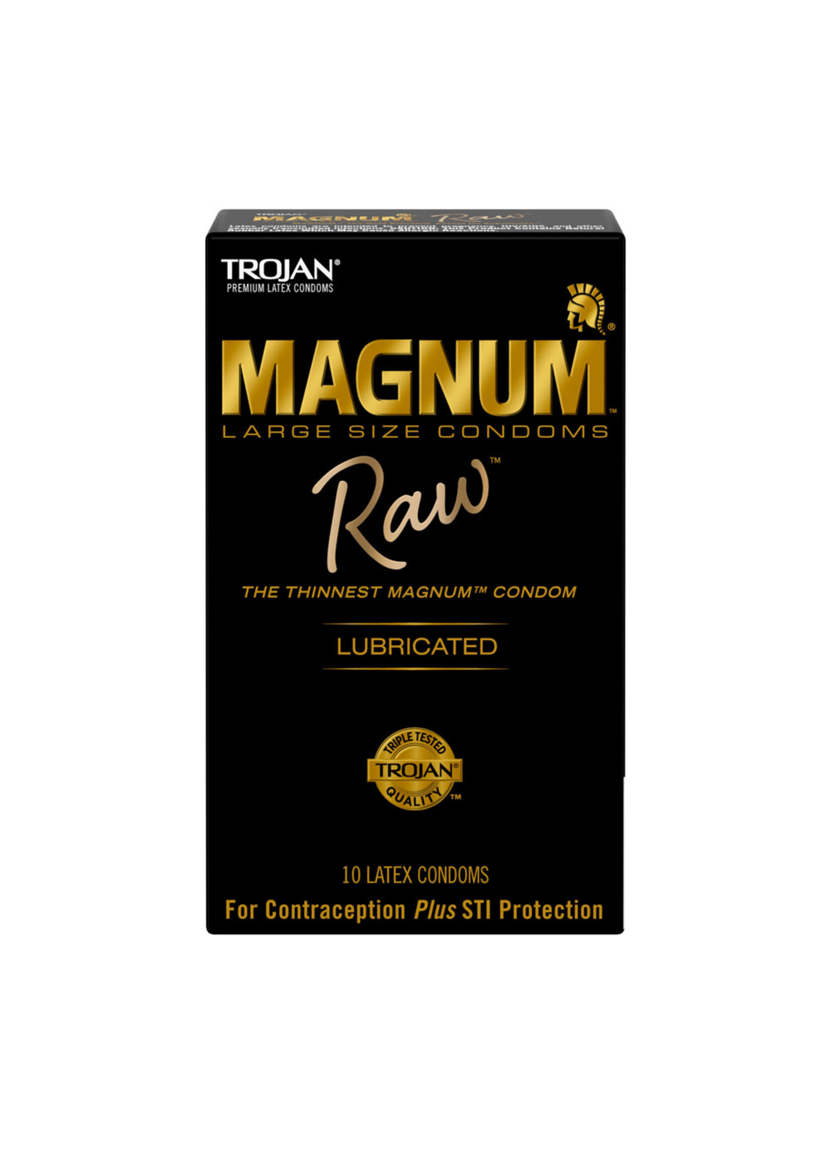 Trojan Condoms Trojan Magnum Raw - 10 pack