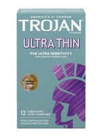 Trojan Condoms Trojan Ultra Thin Condoms - Box of 12