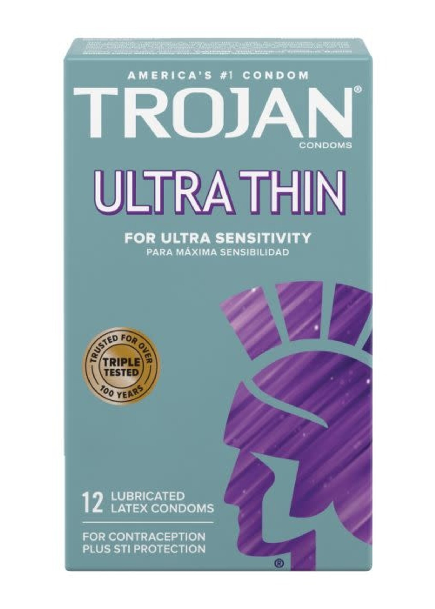 Trojan Condoms Trojan Ultra Thin Condoms - Box of 12