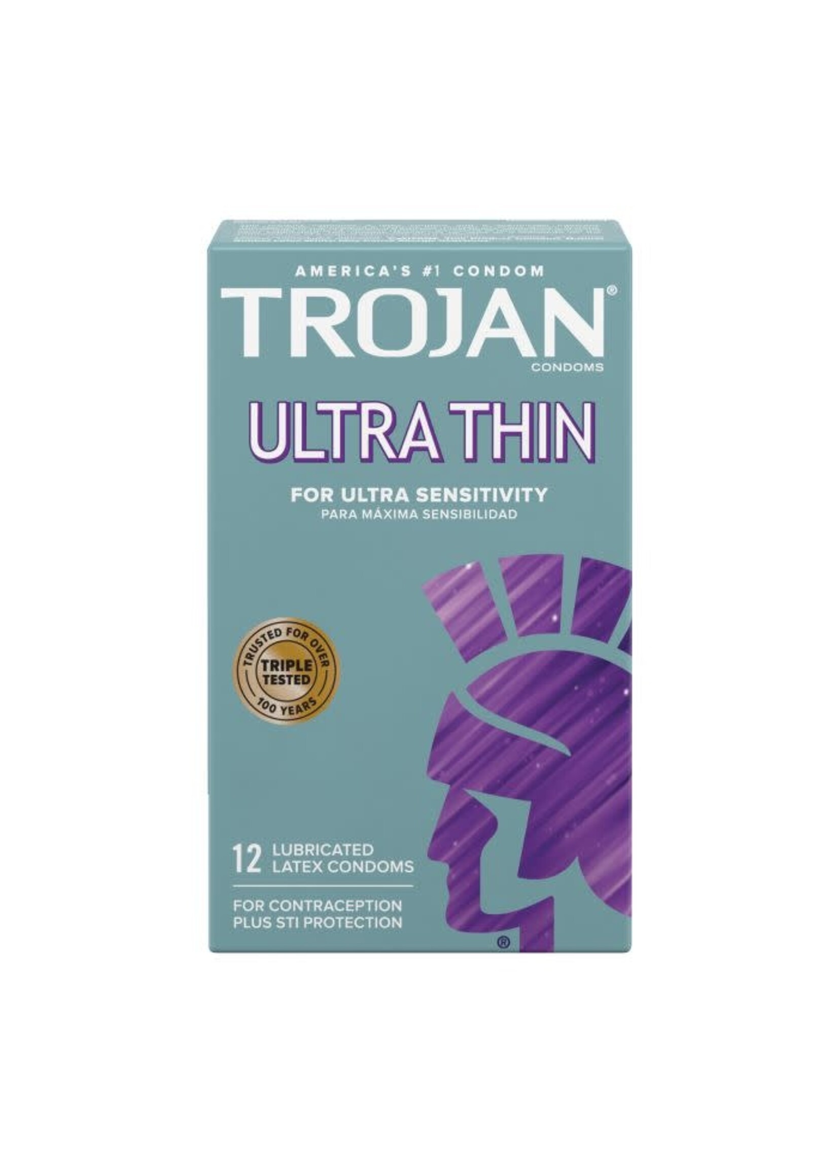 Trojan Condoms Trojan Ultra Thin Condoms - Box of 12