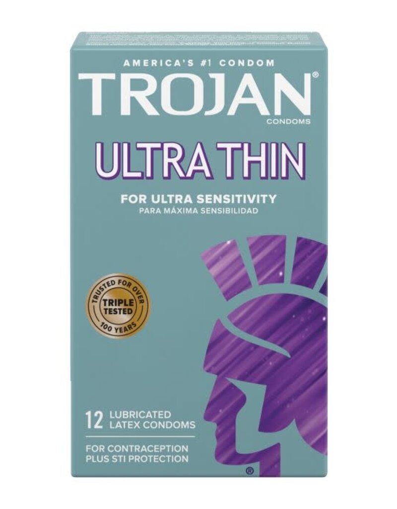 Trojan Condoms Trojan Ultra Thin Condoms - Box of 12