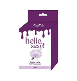 Thank Me Now Brands Hello Sexy! Booty Cutie Puff Anal Plug - Lilac