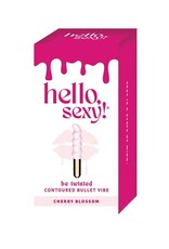 Thank Me Now Brands Hello Sexy! Be Twisted Contoured Bullet Vibe - Cherry Blossom