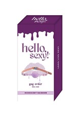 Thank Me Now Brands Hello Sexy! Gag Order - Iridescent Rainbow