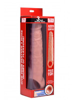 XR Brands Size Matters Size Matters 3 Inch Penis Extender Sleeve - Flesh