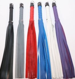 Touch of Fur 18" Classic Leather Flogger