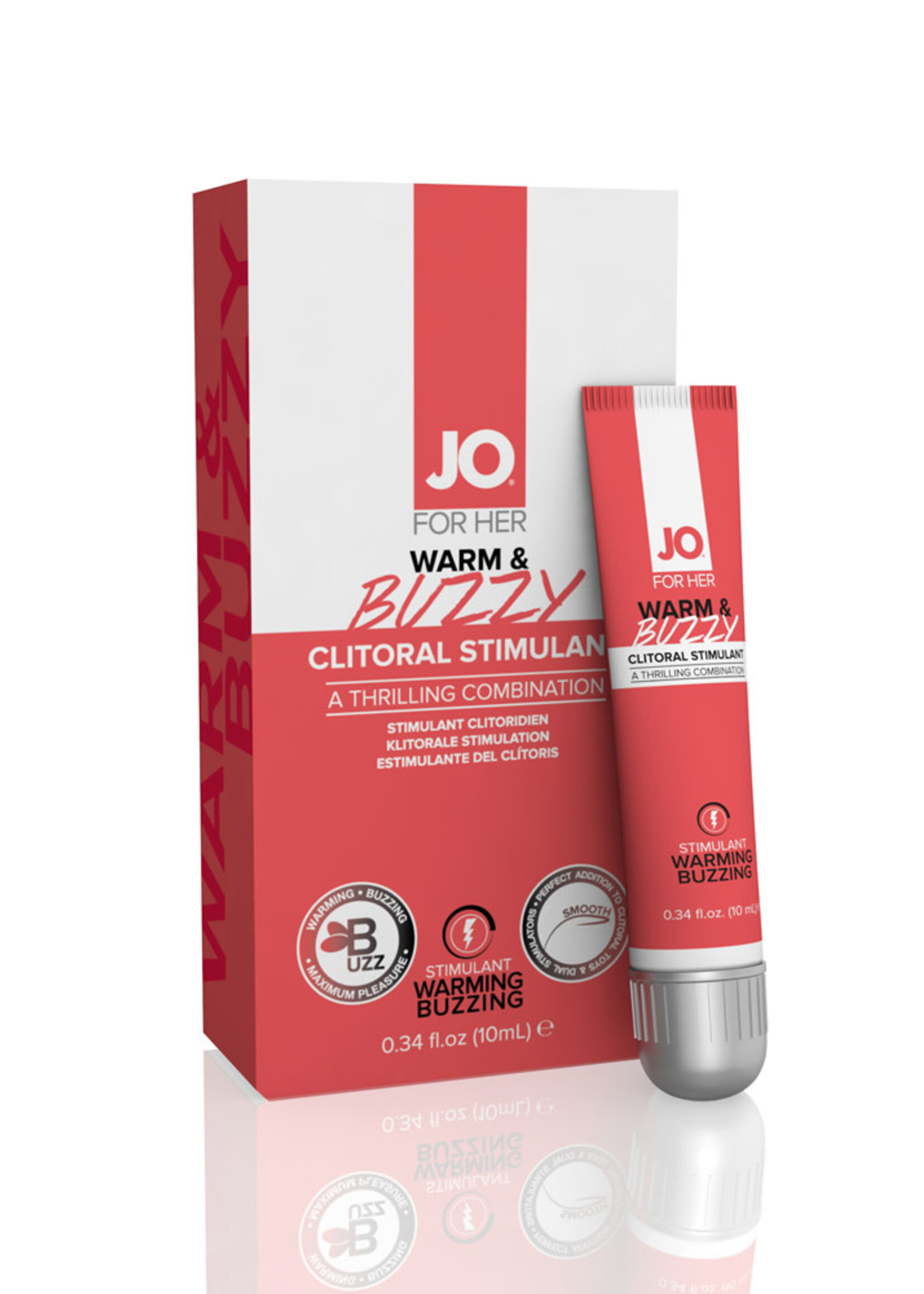System Jo Jo For Her Warm & Buzzy Clitoral Cream 10ml