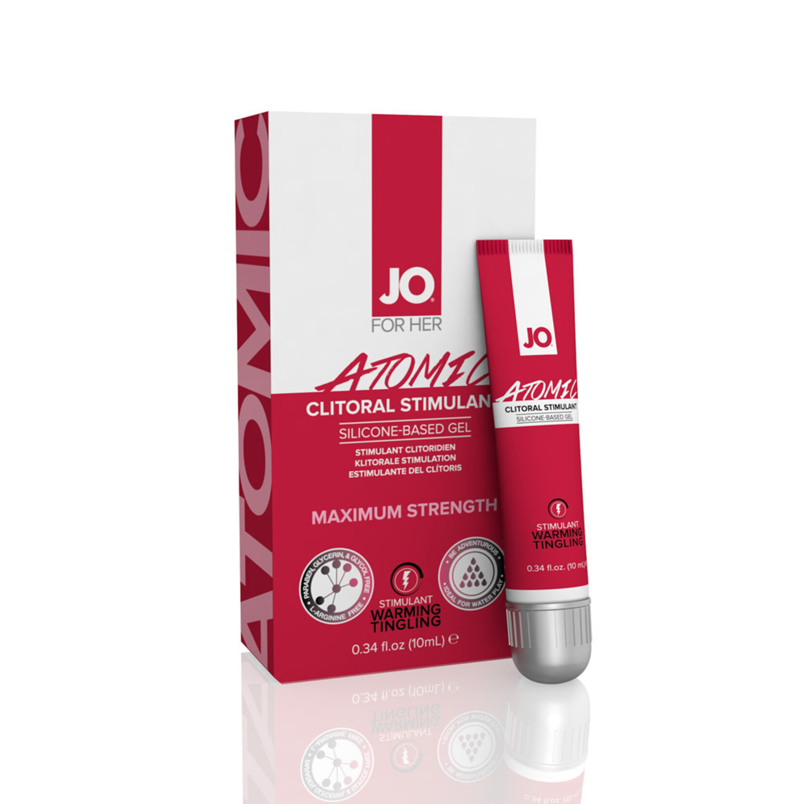 System Jo Jo Clitoral Gel Atomic Silicone 10cc