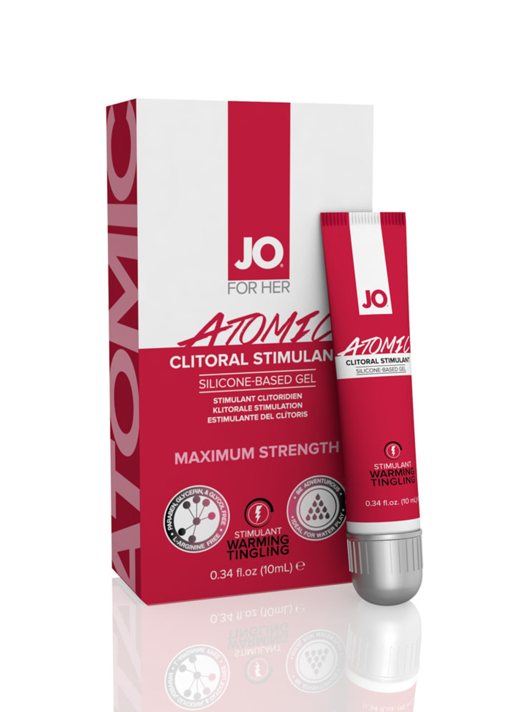 System Jo Jo Clitoral Gel Atomic Silicone 10cc