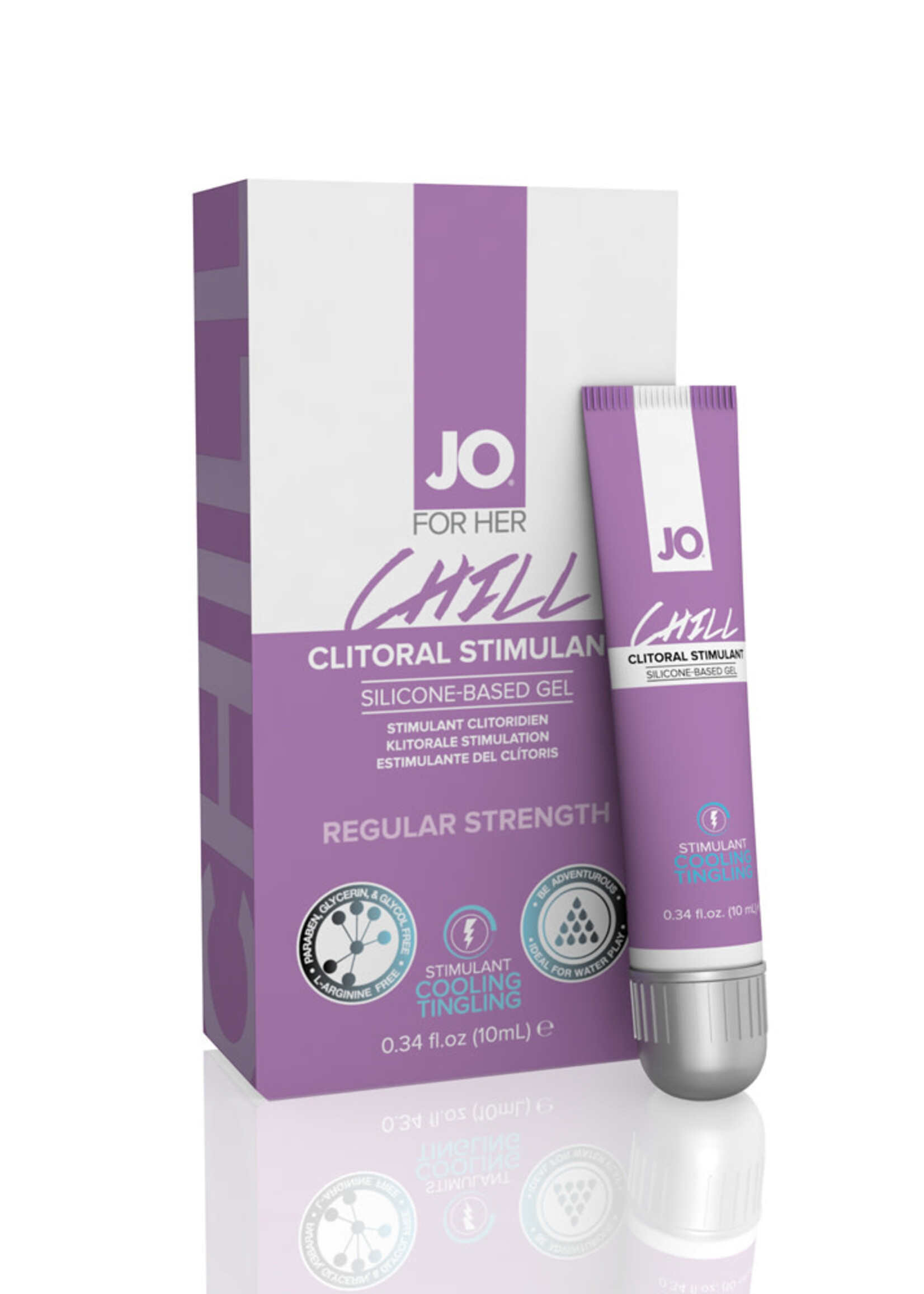 System Jo JO Chill Silicone Clitoral Stimulant Gel .34oz