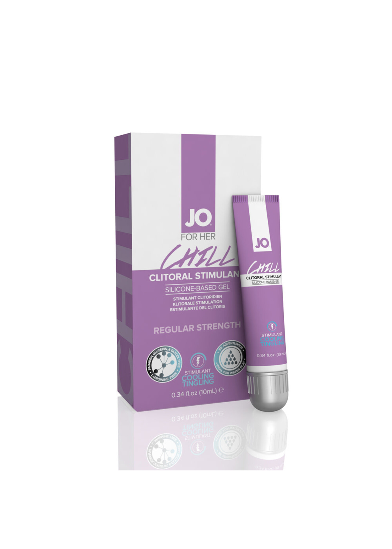 System Jo JO Chill Silicone Clitoral Stimulant Gel .34oz
