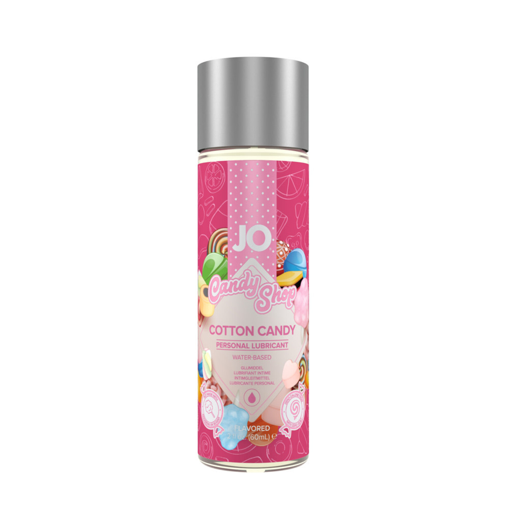 System Jo Jo Candy Shop Water Based Flavored Lubricant Cotton Candy 2 Ounce