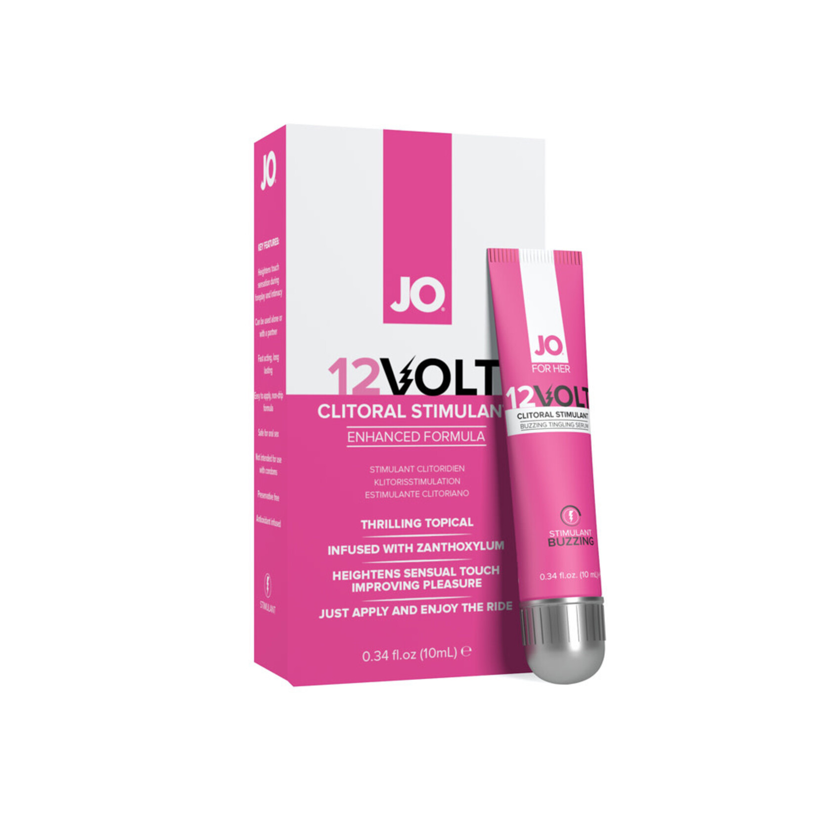 System Jo JO 12 Volt Clitoral Stimulant - 10 ml
