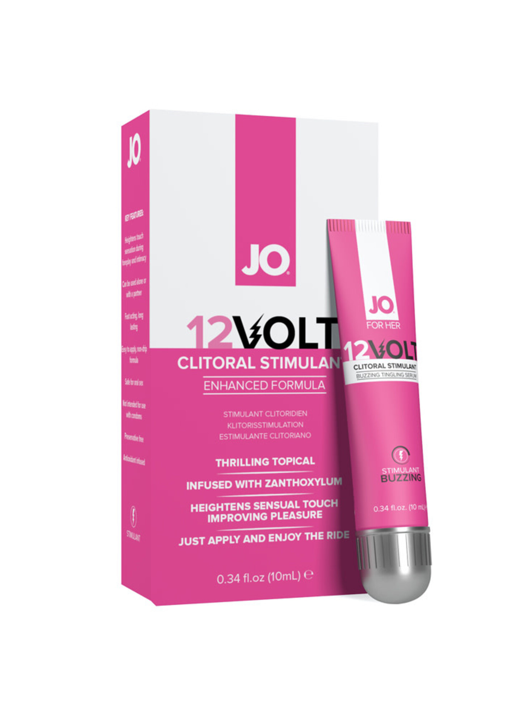 System Jo JO 12 Volt Clitoral Stimulant - 10 ml