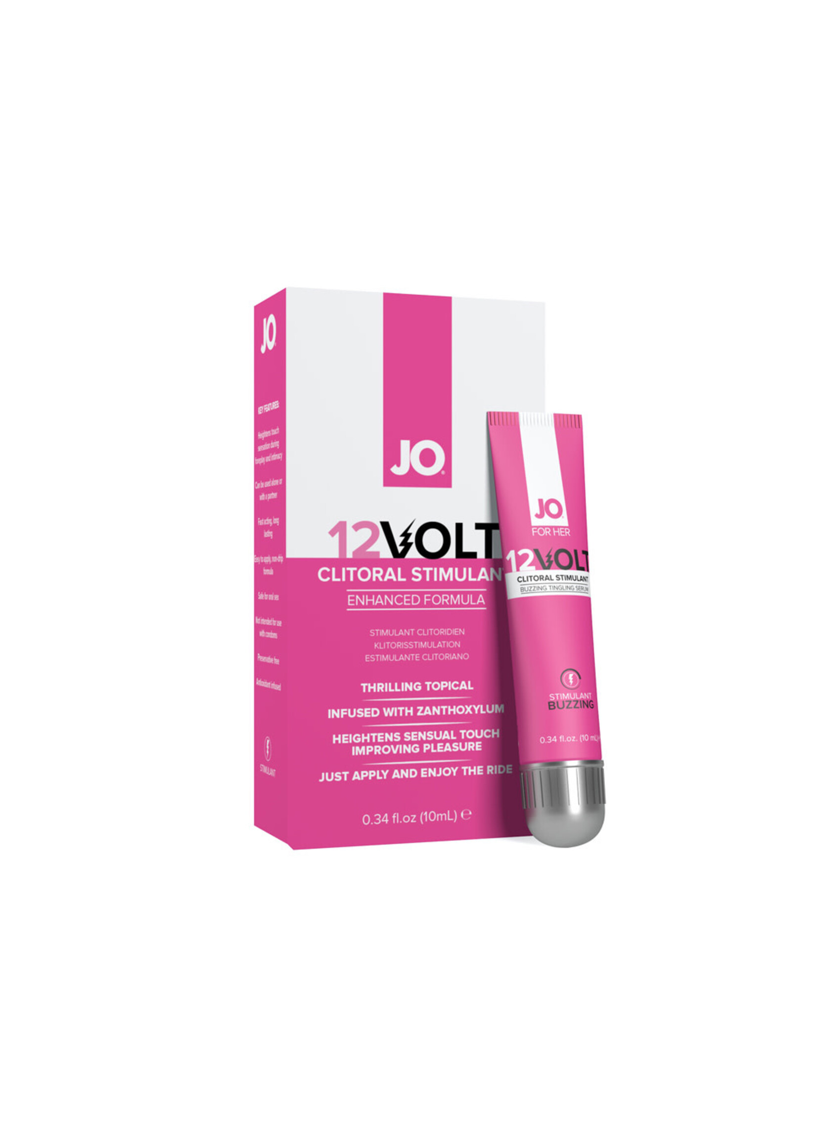 System Jo JO 12 Volt Clitoral Stimulant - 10 ml