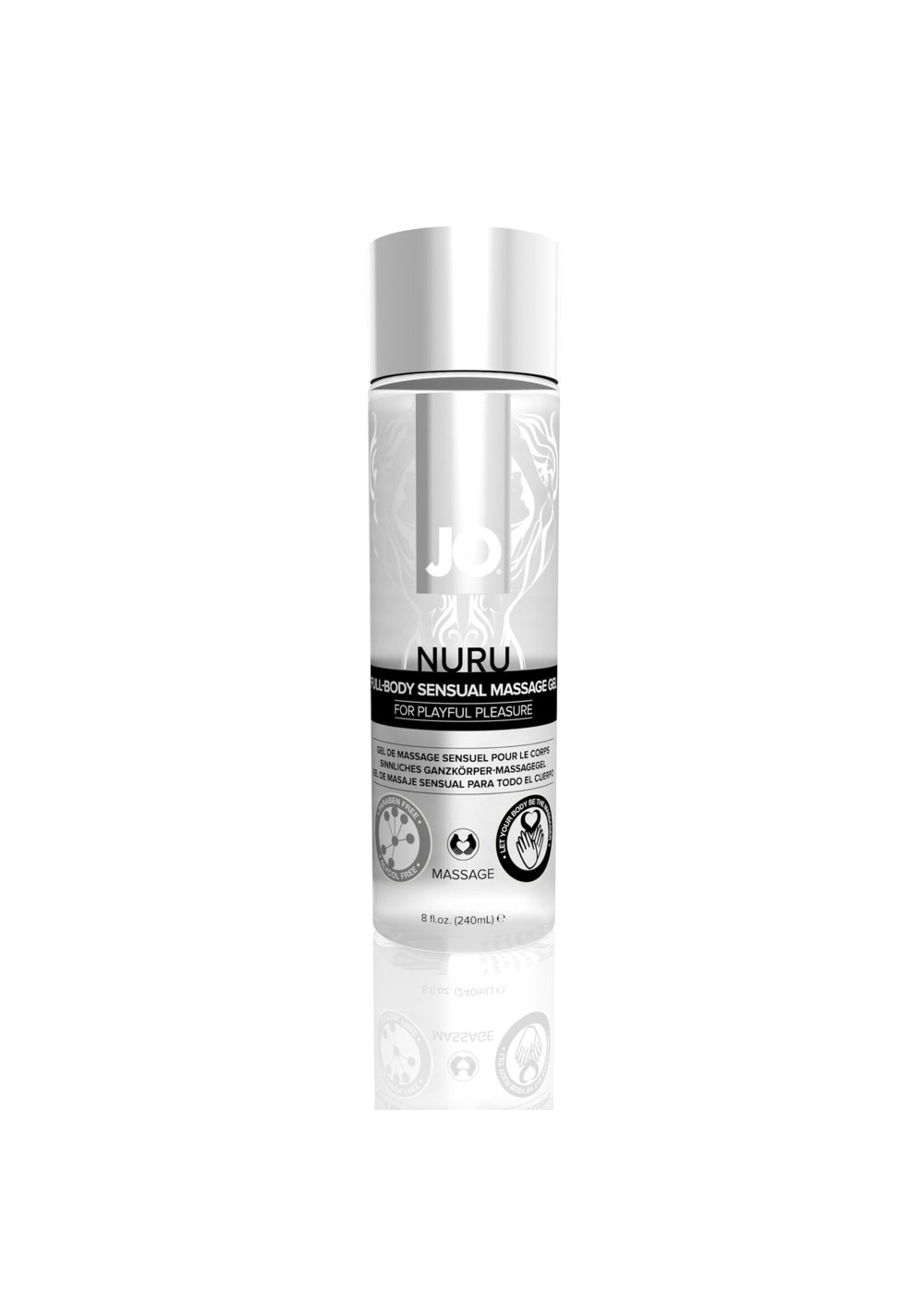 System Jo Jo Nuru Massage Gel 8oz