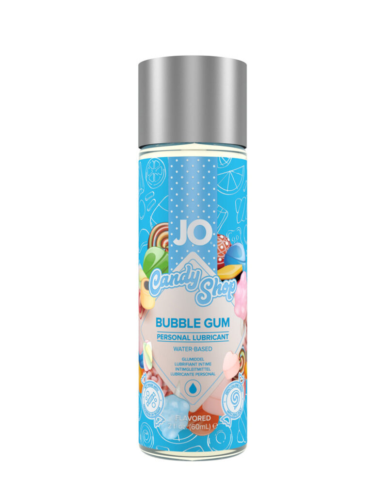 System Jo Jo Candy Shop Water Based Flavored Lubricant Bubble Gum 2 Ounce