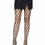 Leg Avenue Rhinestone Pothole Net Tights - O/S