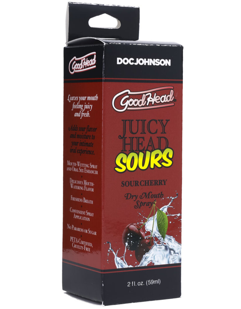Doc Johnson GoodHead Juicy Head Sour Dry Mouth Spray - 2oz