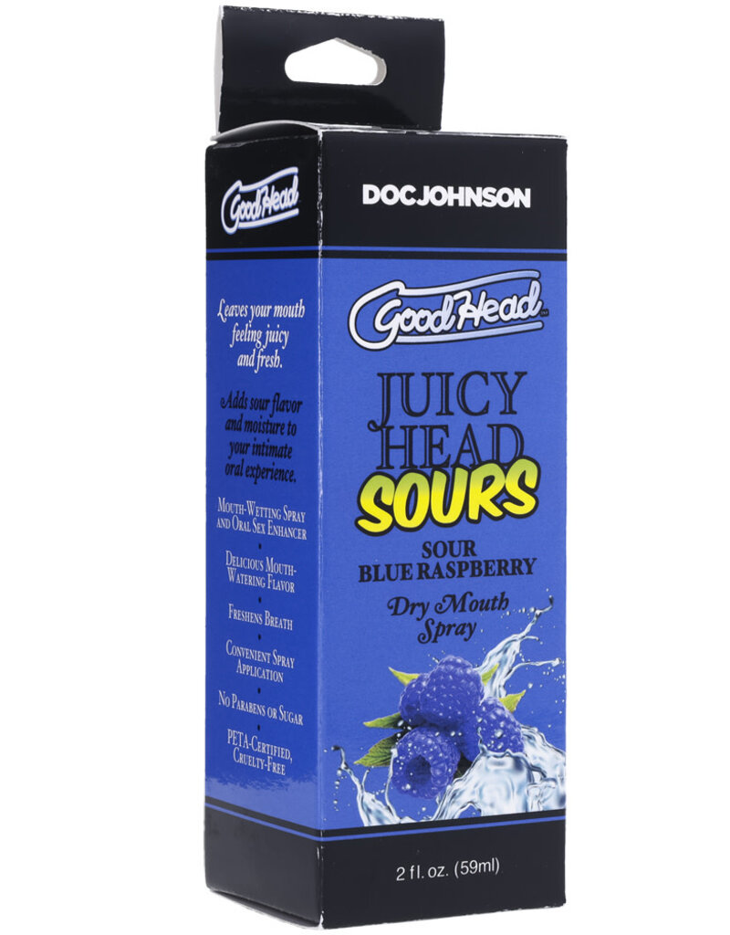 Doc Johnson GoodHead Juicy Head Sour Dry Mouth Spray - 2oz