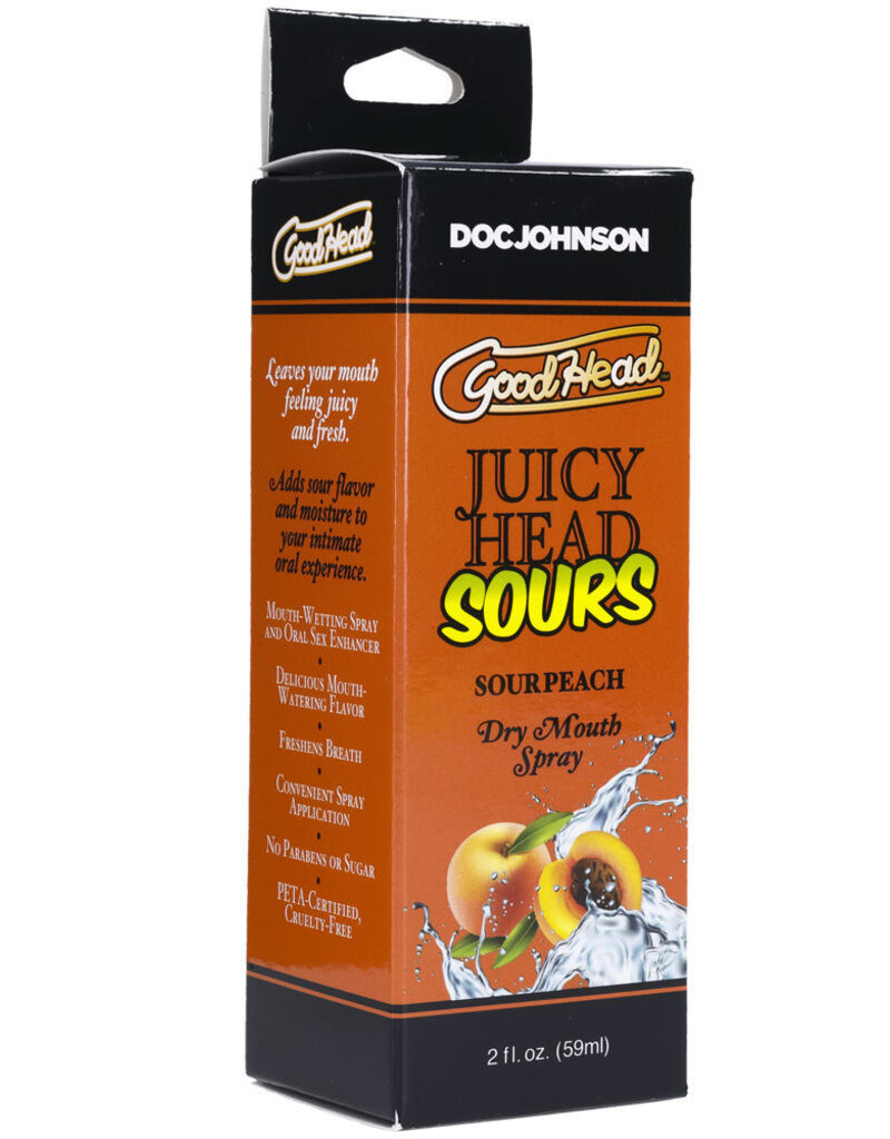 Doc Johnson GoodHead Juicy Head Sour Dry Mouth Spray - 2oz