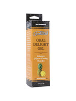 Doc Johnson GoodHead Oral Delight Gel - 4 oz Pineapple