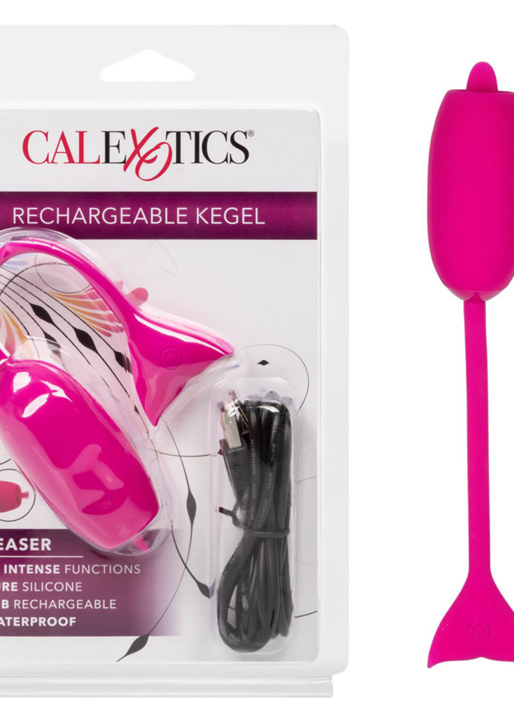 Calexotics Rechargeable Kegel Teaser Pink