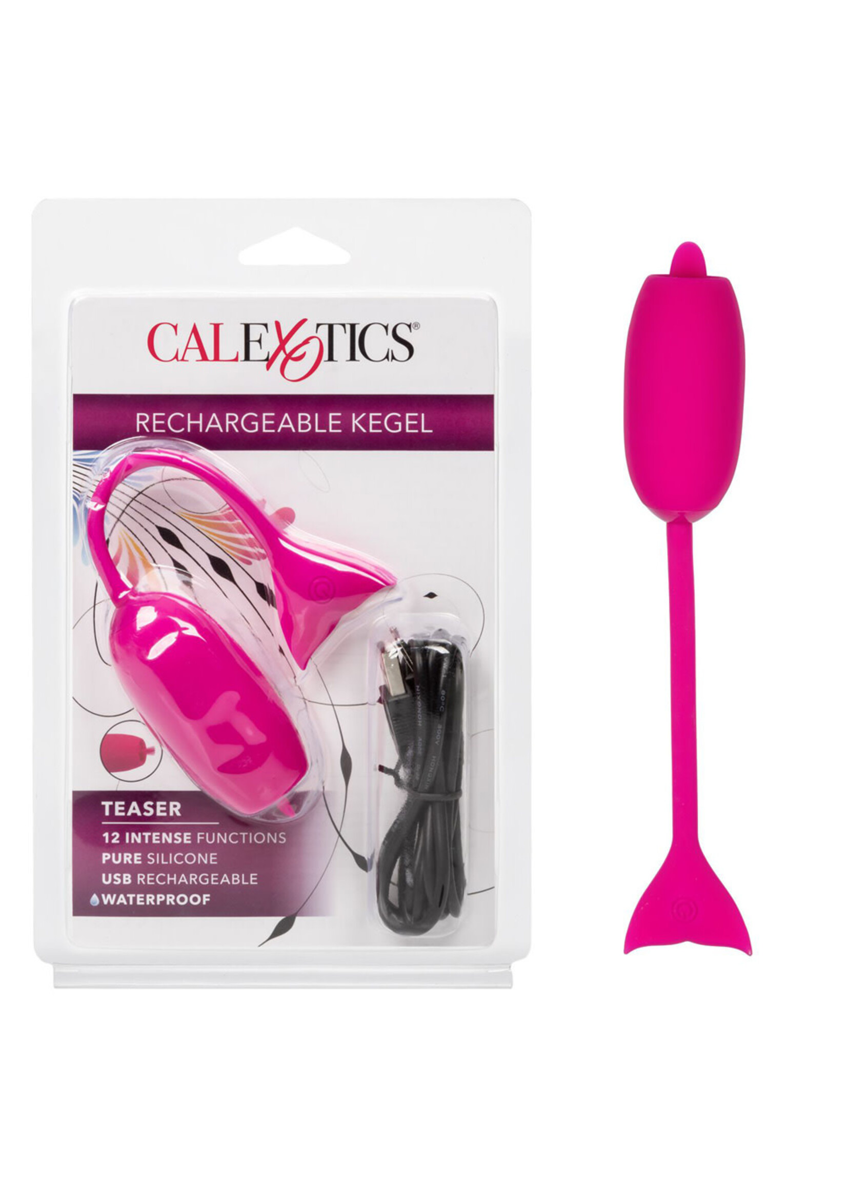 Calexotics Rechargeable Kegel Teaser Pink