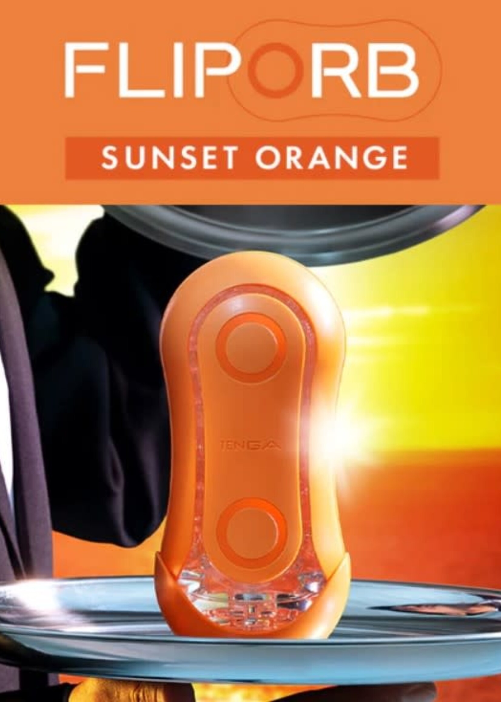 Tenga Tenga FLIP ORB SUNSET ORANGE