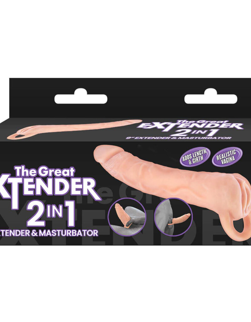 NassToys The Great Extender 2-In-1 Extender & Masturbator